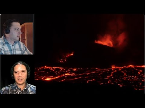 Video: Hawaii-aktiva Vulkaner Kilauea Och Mauna Loa