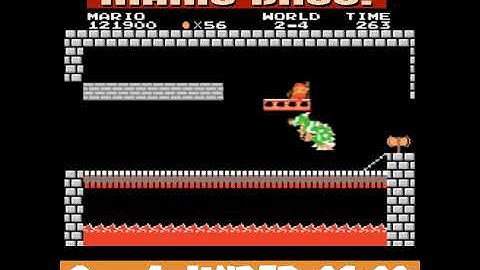 2-4 under 01:00 | Super Mario Bros #shorts