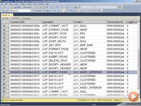 Investigating Page Splits Internals
