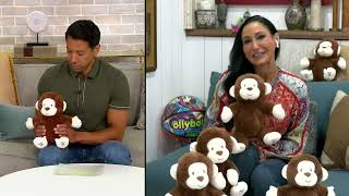 Clappy Plush Animated Monkey with Music by Gund on QVC