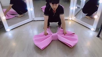 Hướng dẫn làm nơ bằng sốp chụp ảnh siêu to 1m chỉ với 70 nghìn