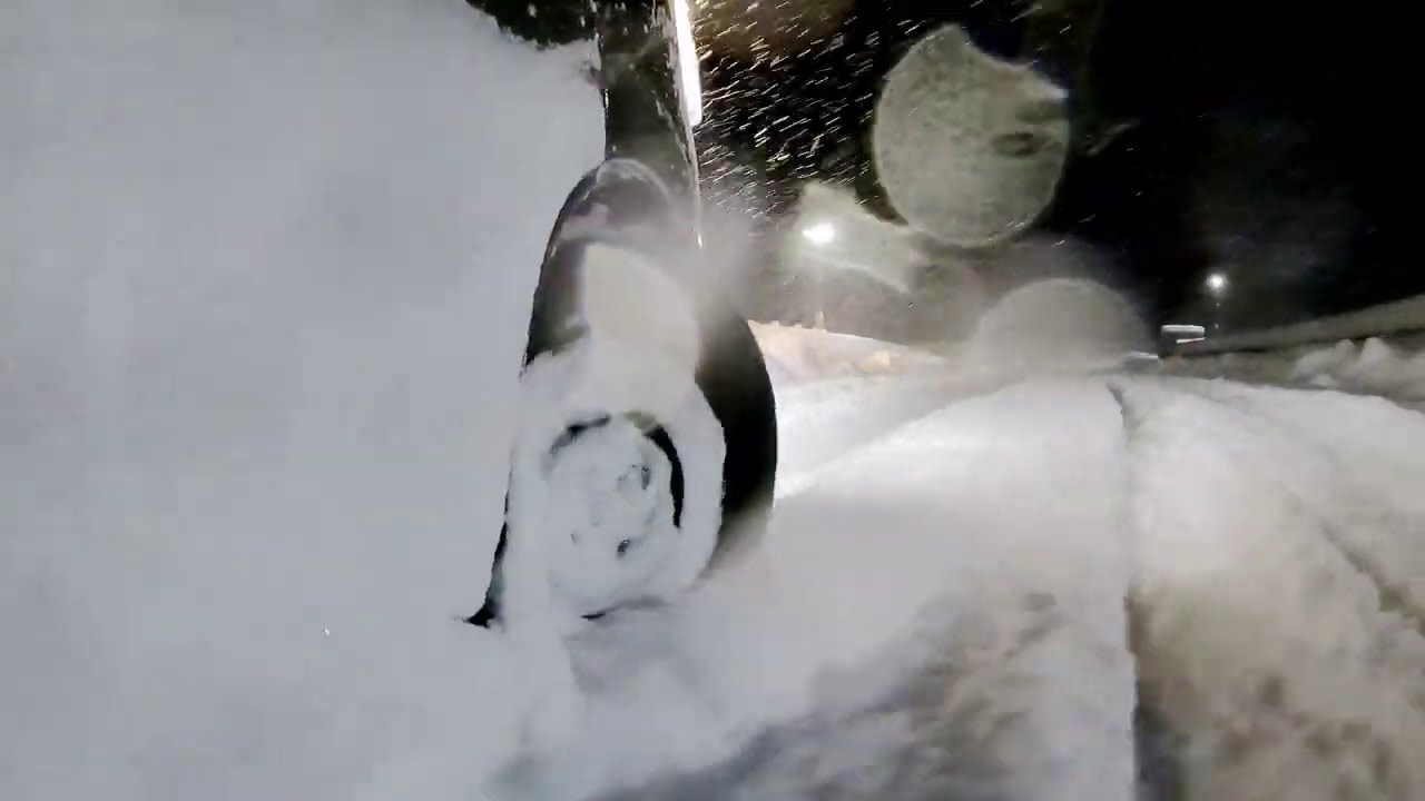 エブリイバンで行く大雪の小石原ドライブ　DA17V