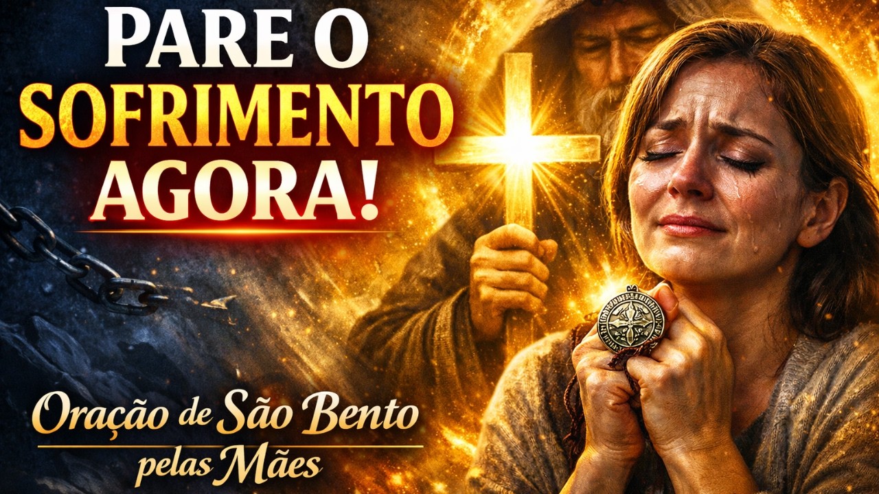 🔴PARE O SOFRIMENTO! ORAÇÃO DE SÃO BENTO PARA PROTEGER AS MÃES DA DEPRESSÃO E DA CARÊNCIA✨🙏