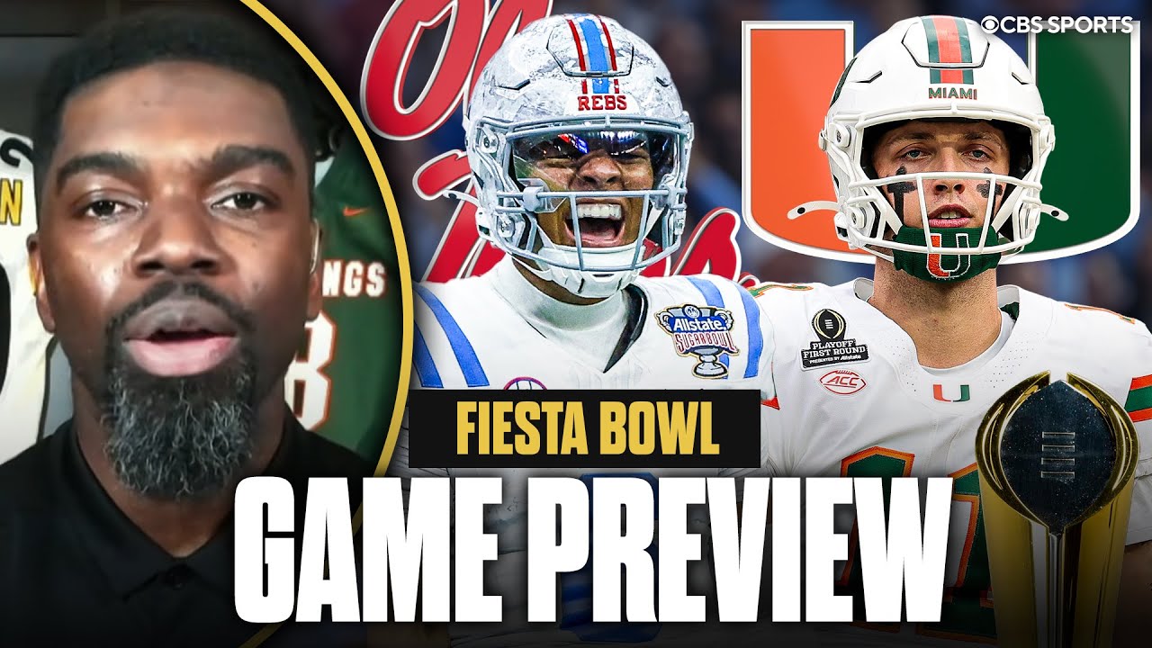 Miami vs Ole Miss: Fiesta Bowl Preview & Predictions | Keys to Victory | CFP Semifinals