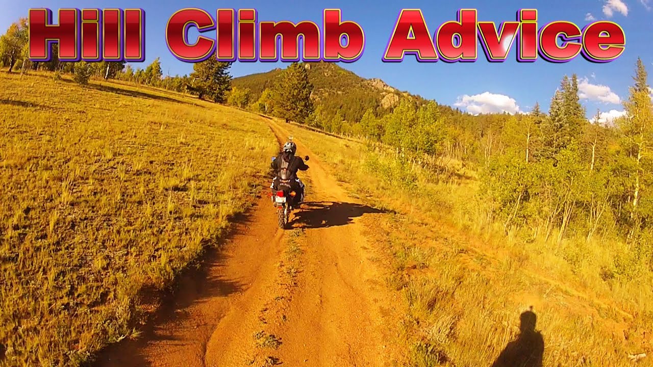 motovlog name Hill Climb Advice