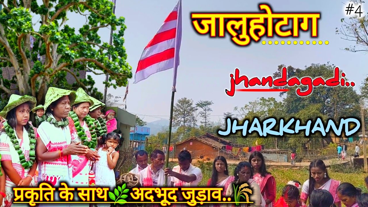 |झंडागड़ी🌿प्रकृति को पूजने की अदभूद परंपरा|🌾झारखंड के आदिवासी द्वारा🤗#sarna #culture #nature #tribal