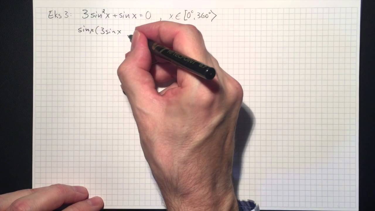 Matematikk R2: Trigonometriske likninger