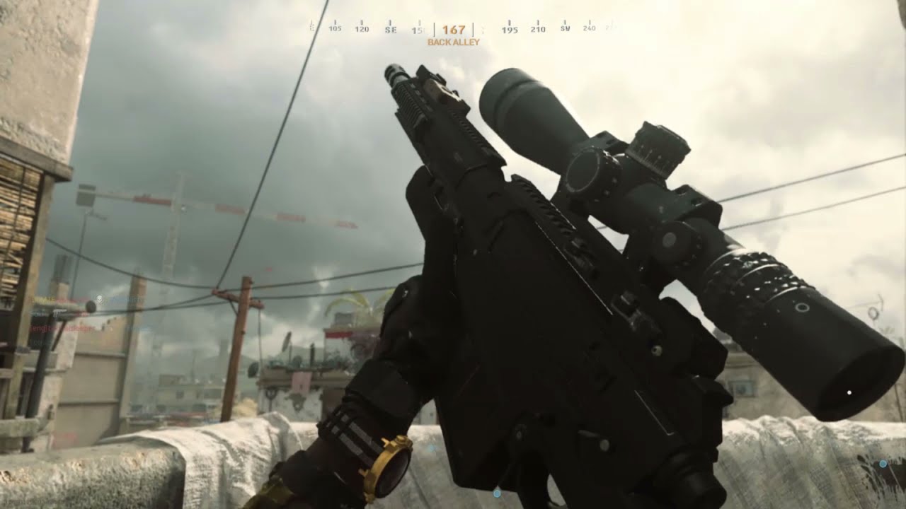 Modern Warfare Warzone - AX50 montage