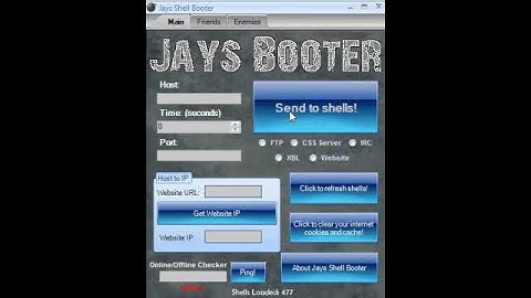 Host Booter- what it looks like