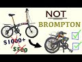 Cheapest folding bike  better than brompton