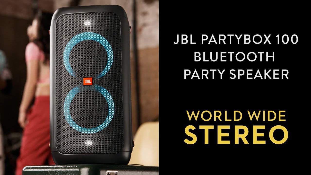 動作良好品 JBL PARTYBOX 100 - オーディオ機器