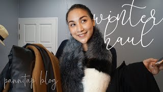 เปิดกรุเสื้อผ้าหน้าหนาวนิดหน่อย WINTER HAUL| PannitaP