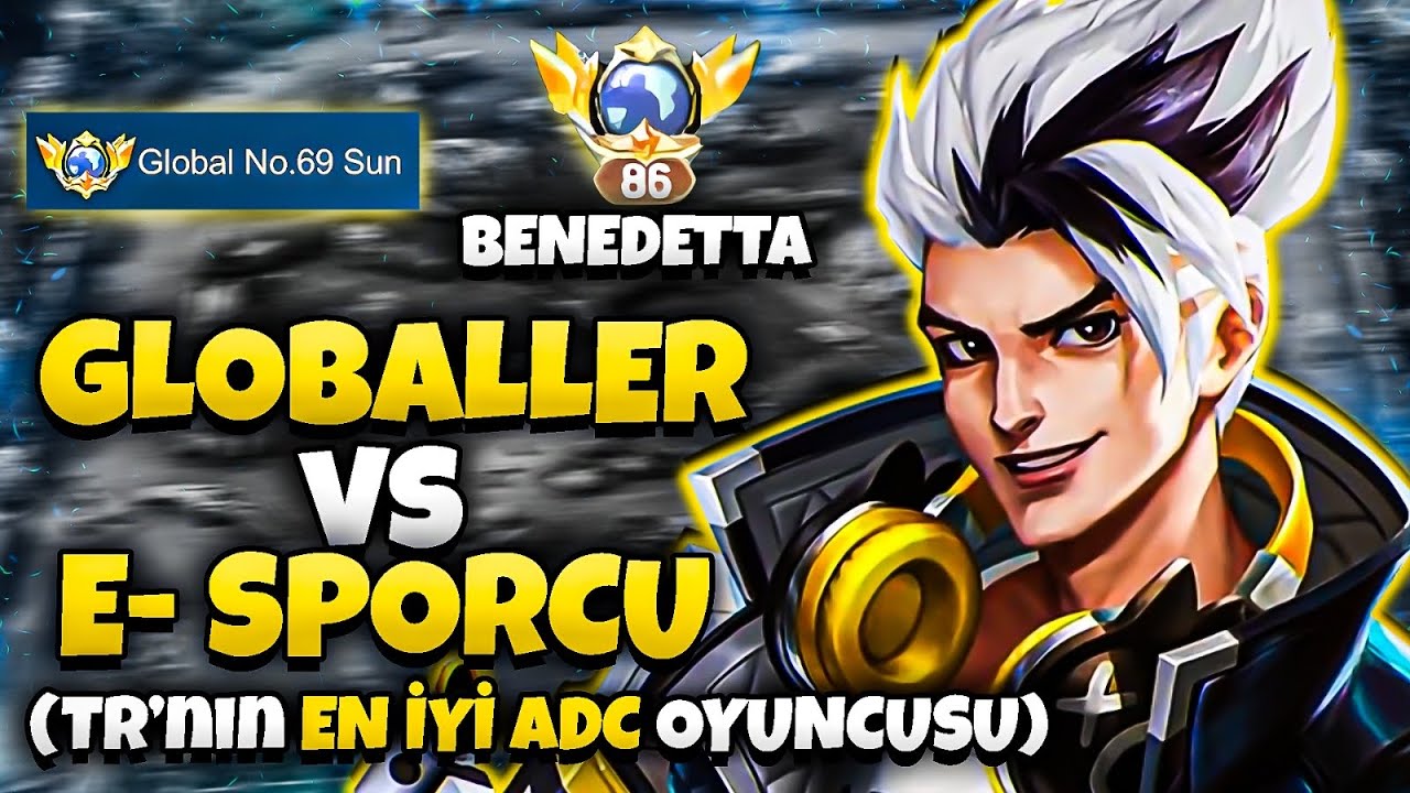 GLOBALLER vs E-SPORCULAR | TÜRKİYENİN EN İYİ ADC OYUNCUSUNA KARŞI HARD MAÇ! - Mobile Legends