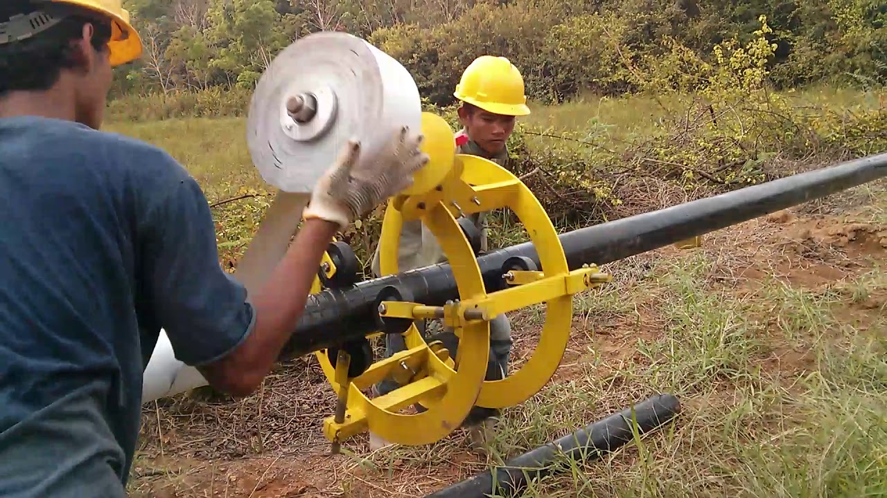 Tutorial polyken wrapping pipe YouTube