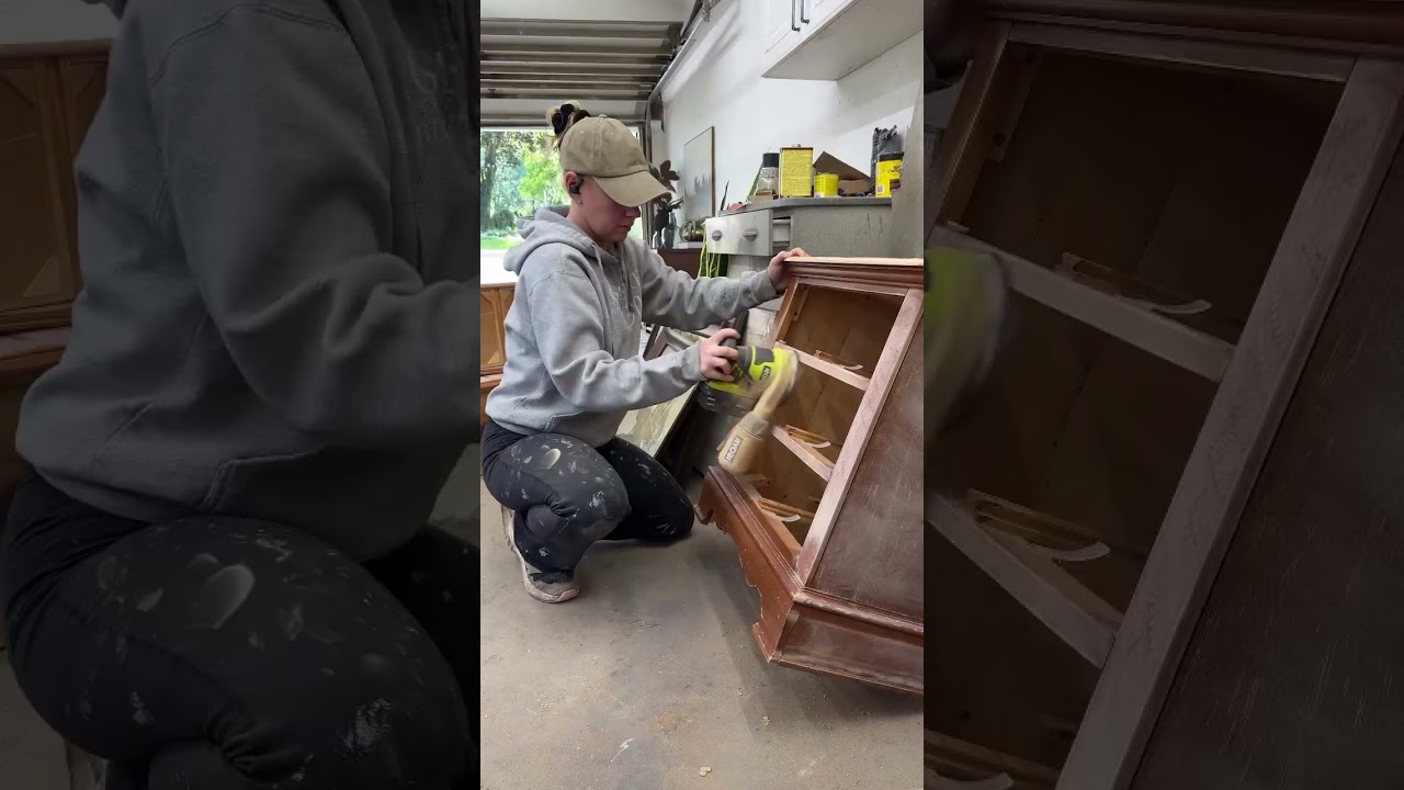 🍞+🧈 Nightstands like these were my bread & butter #diy #furnituredesign #diyprojects #homedecor