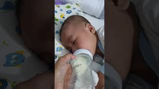 Forced Feeding Always Coz He Oversleep A Lot