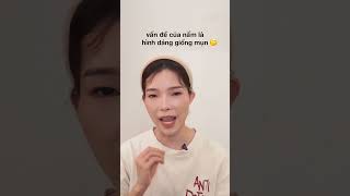 nhầm lẫn giữa Mụn và Nấm #goccuaru #trimun #viemnanglong