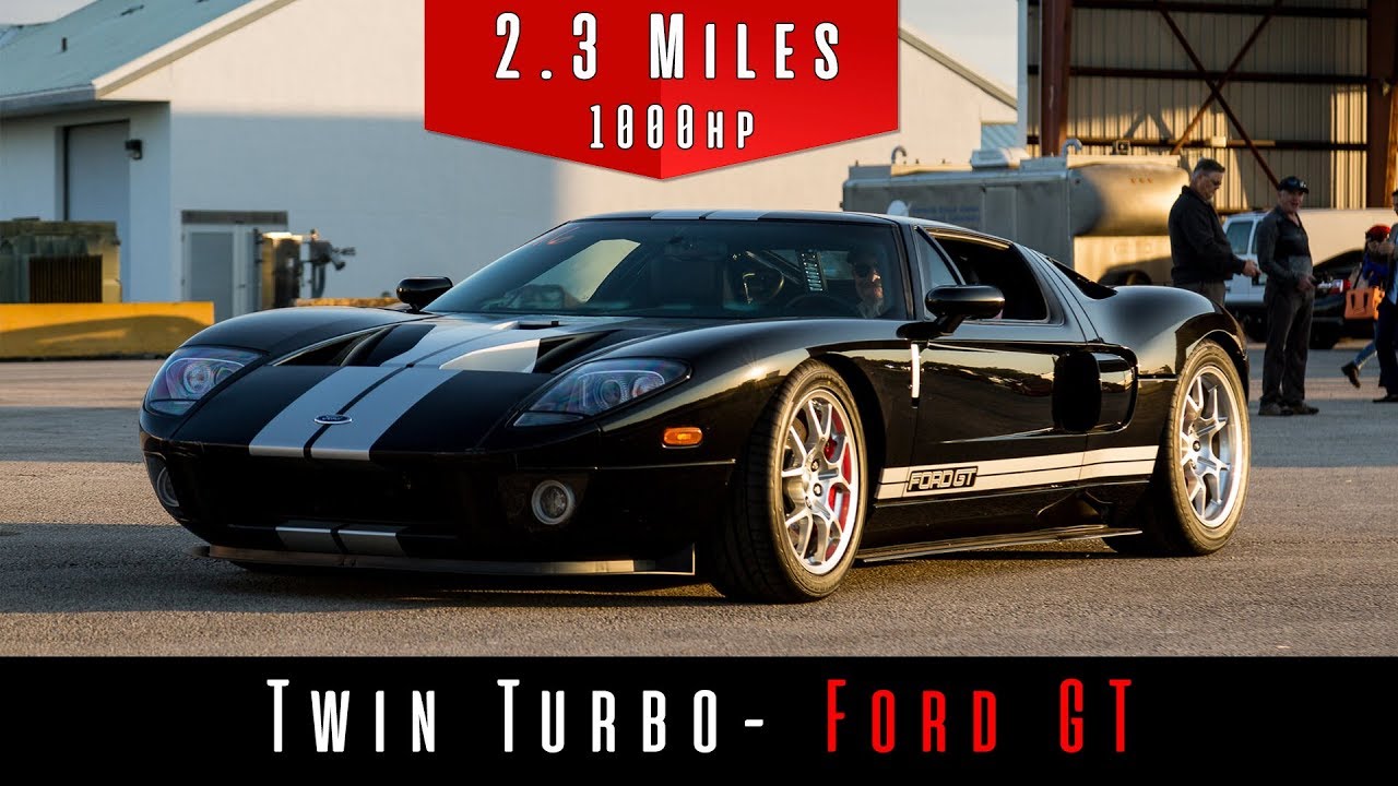 05 Ford Gt Heffner Twin Turbo Package 1000 Hp Top Speed Youtube