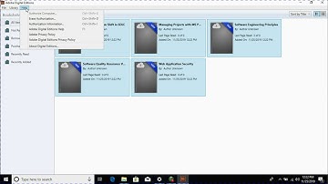 How to Erase Authorization in adobe digital edition