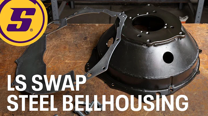 LS Swap Transmission Adapter Steel Bellhousing 5-Speed Conversion