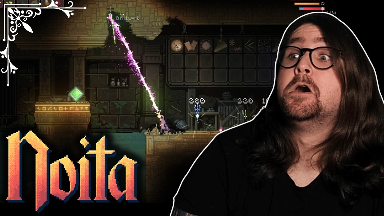 This gopher might be TOO powerful - Noita