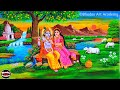 Janmastami drawingradha krishna painting with acrylicearthposter colour