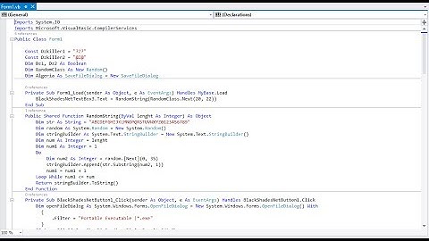 Como Criar  Crypter Com Stub Online VB NET 20/06/2017
