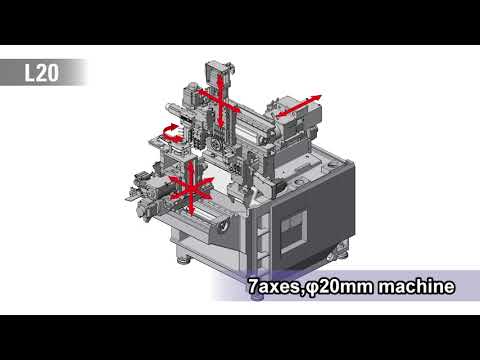 Citizen Cincom L20 VIII, X, XII