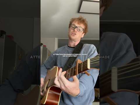 attention fragmentation (Llennoccm Classic, May 26 2025) #shortsong #singersongwriter