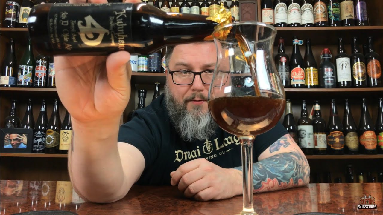Massive Beer Review 1708 Kuhnhenn Brewing Fourth Dementia (4D) Old Ale Bourbon Barrel 2017