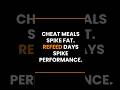 Your cheat day ruins 5 days of cutting #Shorts