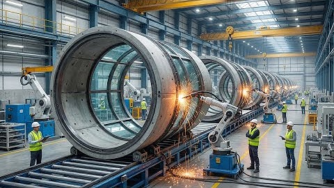 Undersea Tunnel: Where Two Shores Meet (Full Construction Process)