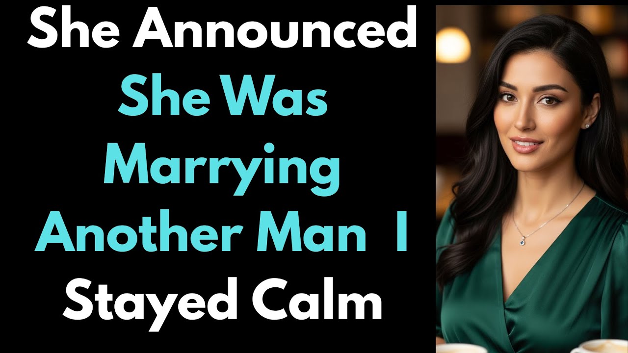 She Announced She Was Marrying Another Man — I Stayed Calm