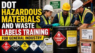 DOT Hazardous Materials and Waste Labels Training for General Industry