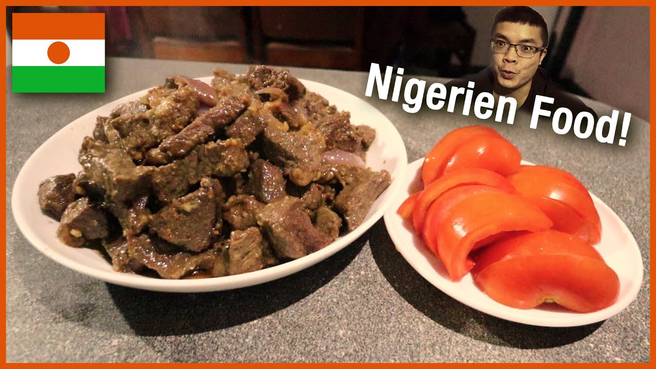 I TRY COOKING FOOD from NIGER! (NIGERIEN FOOD PEPPER SAUCE