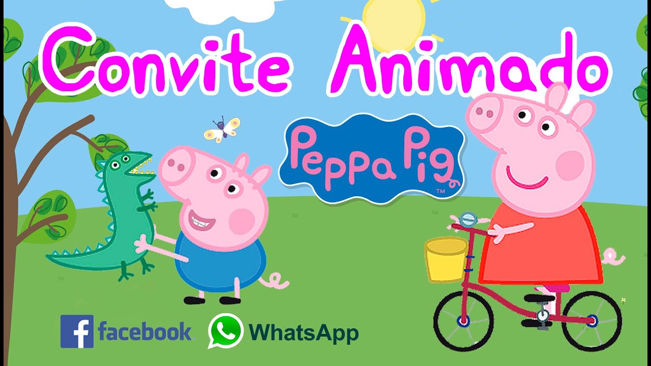 Featured image of post Convite Peppa Pig Para Editar Online Gr tis Jogos da peppa pig gr tis jogue aqui