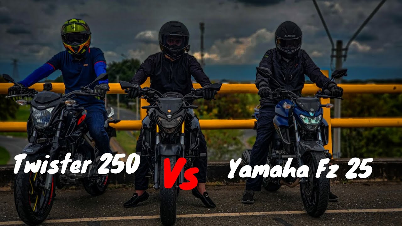 🔥 TWISTER 250 vs YAMAHA FZ25