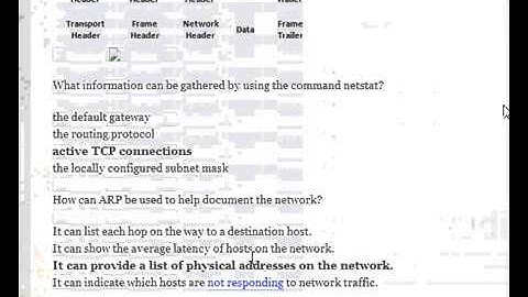 CCNA module 1 exam 1 video 2‬