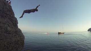 Обучение спасательным и высотным прыжкам в воду. Обучение спасательным и высотным прыжкам в воду.