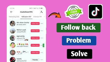 Tik Tok follow automatically unfollowe problem solution | TikTok following remove problem solve 2025