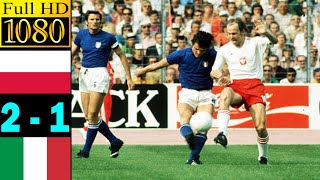 Poland 2-1 Italy world cup 1974 | Full highlight | 1080p HD | Grzegorz Lato screenshot 4