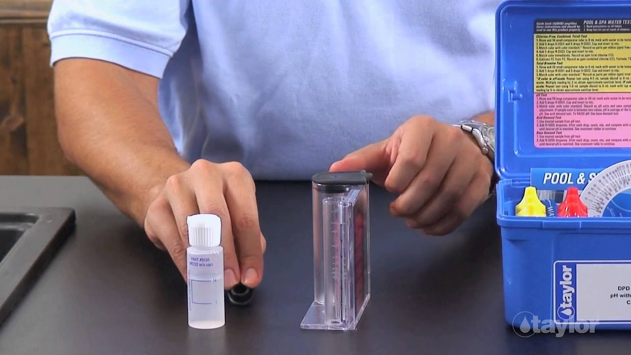 Testing Pool/Spa Water for Cyanuric Acid Using Taylor's K-2005