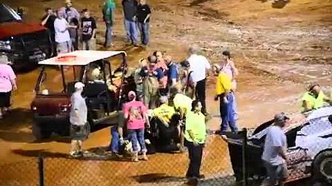 Ownby & Duggan Late Model Crash and Driver Fight @...