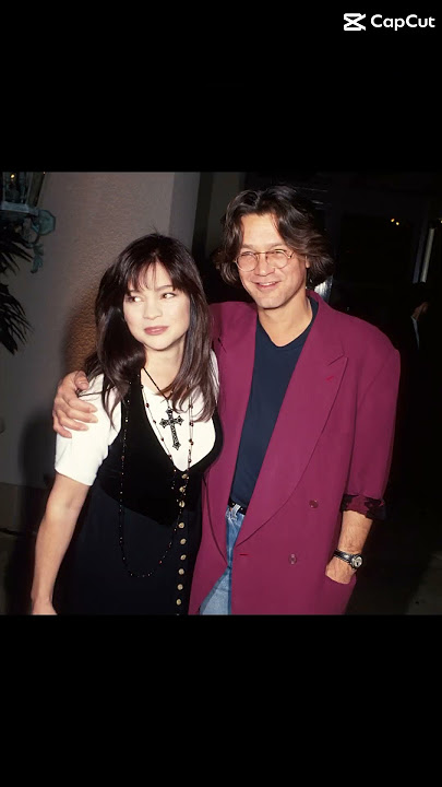 Eddie Van Halen and and Valerie Bertinelli When It’s Love ❤️