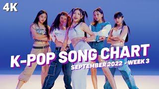 (TOP 100) K-POP SONG CHART | SEPTEMBER 2022 (WEEK 3)