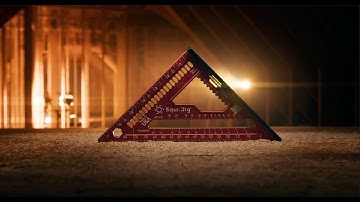 Fusion 7.5" Rafter Square by SquiJig Tools