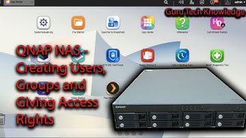 QNAP NAS Creating Users, Groups and Giving Access Rights Tutorial #NAS #QNAP