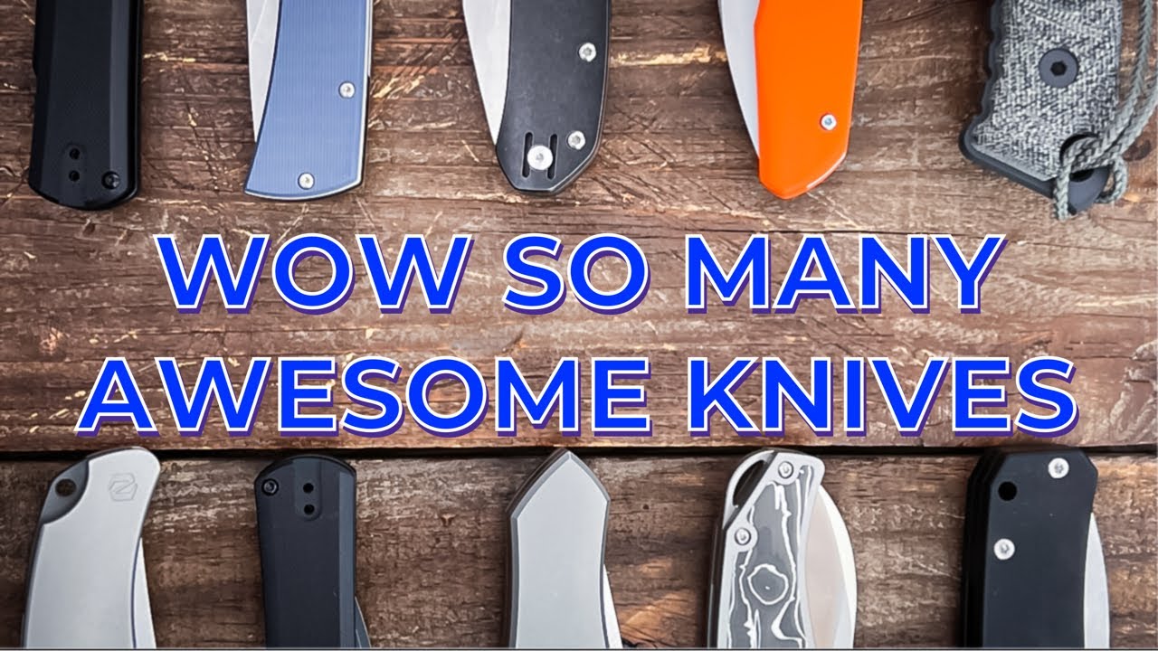 10 Awesome New Knives you Need to Know About YouTube