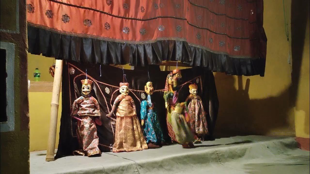 Puppet show in Chokhi Dhani, Jaipur travel chokhidhani jaipur 