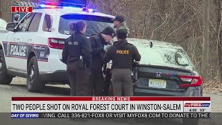 2 people shot in Winston-Salem on Royal Forest Court, police say